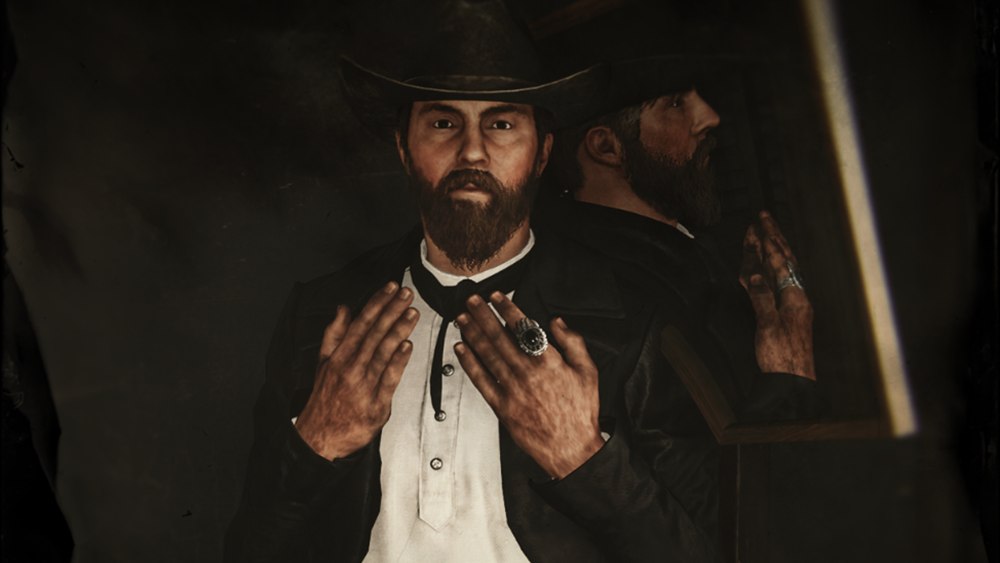 Nathaniel Eastwood, Porträt im Stil einer alten Fotoplatte